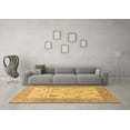 thumbnail image 3 of Ahgly Company Indoor Round Oriental Brown Traditional Area Rugs, 5' Round, 3 of 4