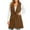 Brown, variant on CharmCyan Women’s Sleeveless Lapel Long Vest Jacket Single Button Front with Pockets for Layered Outfits Casual Office Wear Black L