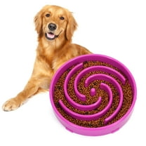 WHIPPY Slow Feeder Dog Bowl, Pet Food Feeding Bowl, Preventing Choking Bloat Dogs Bowl for Small Medium Large Dogs