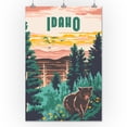 thumbnail image 2 of Idaho, Explorer Series (24x36 Giclee Gallery Art Print, Vivid Textured Wall Decor), 2 of 3