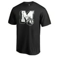 thumbnail image 2 of Men's Black Minnesota Timberwolves Letterman T-Shirt, 2 of 3