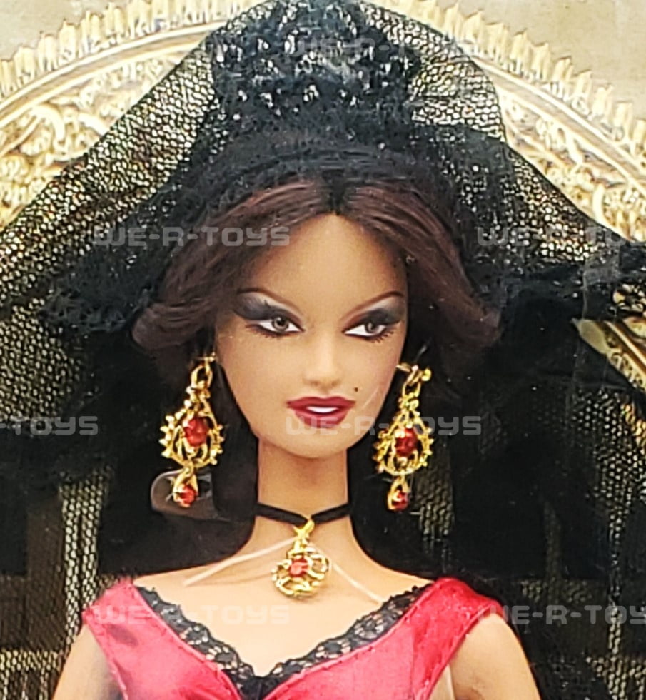 Spain Dolls of the World Pink Label Barbie Collector 2007 Mattel L9583