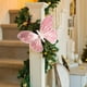 thumbnail image 4 of Adornos de mariposas con lentejuelas de tela de simulación para árbol de Navidad, 4 of 5
