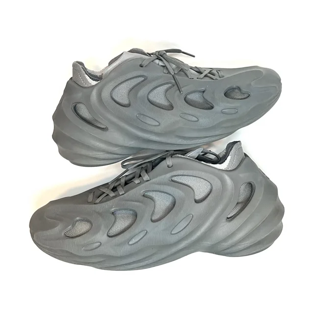 Adi - das Mens Adifom Q Casual Athletic Shoes Sneakers Gray Rubber Foam Sz 9