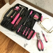 Apollo Tools 39 Piece General Tool Set Pink - DT9706 PINK