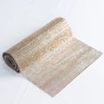 thumbnail image 3 of Balsa Circle 10x108 in Champagne Faux Diamond Rhinestones Plastic Table Runner Party Events Home Decorations Supplies, 3 of 8