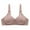 Pink, variant on Women's Comfortable Solid Color Plus Size Sexy Triple Breasted Bra Underwear Daily Bra Womens Bras No Underwire Full Support Bras for Women Full Coverage Bras Lifting Lace Bra