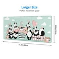 thumbnail image 4 of Disketp Gaming Mouse Pad Cute Panda Pattern Large Mouse Mat Long Extended Desk Pad Non-Slip Rubber Mice Pads Stitched Edges Thin Pad (11.8x31.5 Inch), 4 of 9