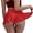 Red, variant on "Aayomet Women Panties Ladies Lace Panties Hollow Cotton Crotch Briefs,Red XXL"