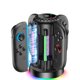 thumbnail image 1 of Base de carga para Nintendo Switch 2 Gamepad, con luz LED, estación de carga rápida magnética para Joy-Con, accesorios para mandos de videojuegos, 1 of 8