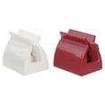 thumbnail image 3 of YSNOOWE 2Pcs Toothpaste Squeezer Abs Red and White Bathroom Accessories 6.4 x 3.91 x 4.65Cm, 3 of 8