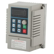 Qulable 220VAC Variable Frequency Drive VFD Speed Controller for Single phase 0.45kW AC Motor