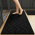 thumbnail image 1 of Kitchen Rugs and Mats Sets Pieces Super Absorbent Polypropylene Rug Soft Comfort Floor Mat Machine Washable for Kitchen Hallway Office Sink Laundry( x .+ x ), 1 of 7