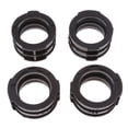 thumbnail image 2 of DYNWAVECA 4 Piece Motorcycle Rubber Carburetor Intake Manifold Interface Adapter for 1200 VMX12V 1985-2007, 2 of 7