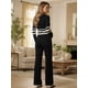 thumbnail image 3 of Set Mujer Pantalón Suéter Tejido Outfit Casual Chic, 3 of 5