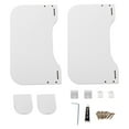 thumbnail image 4 of TFCFL 2 Tiers Set-top Box Shelf Wall Mount Floating Shelf Open Storage Shelf Router Holder Rack, 4 of 19