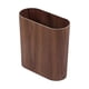 thumbnail image 4 of Cubo de basura, cubo de basura resistente, decorativo, abierto, ahorra espacio, 6 litros, Marrón oscuro, 4 of 9