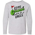 thumbnail image 3 of Inktastic Going Golfing with my Uncle- kids golf Long Sleeve Youth T-Shirt, 3 of 5