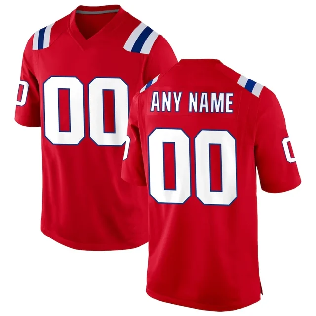 Customized New England Football Jersey American Football Game Jersey Personalized Your Name Any Number Size All Stitched S-6XL