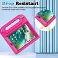 thumbnail image 5 of SUPNICE Kids Case with Screen Protector for iPad 9.7 Inch 2018/2017, Shockproof Convertible Handle Stand Kids Case for iPad 9.7 2017/2018 (iPad 5th and 6th Generation),iPad Air 2, Rose Pink, 5 of 7