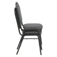 thumbnail image 6 of National Public Seating 9300 Series Deluxe Upholstered Banquet Chairs, Natural Graystone/Black, Pack Of 2 Chairs, 6 of 7