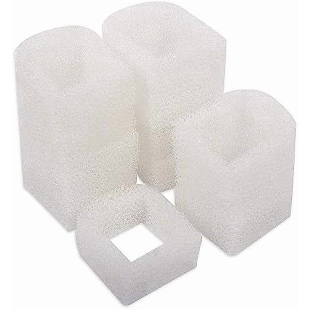 Reemplazo de Filtro para Fuente de Agua de Gato, Filtros de Espuma de Repuesto Pet Fountain Compatibles con Bebedero Seguro para Mascotas, Filtros Pet Fountain para Bebedero de Acero Inoxidable 360