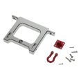 thumbnail image 3 of Soporte de montaje de de eje trasero de aleación de coche RC para WPL 1/16 RC camión DIY piezas de actualización Titanio, 3 of 7