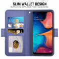 thumbnail image 2 of Samsung Galaxy A20-A30 Case, Cell Phone Leather Sleeve PU Leather Cover Wallet Cell Phone Case Cover Compatible for Samsung Galaxy A20-A30 Leather Case - Blue, 2 of 7