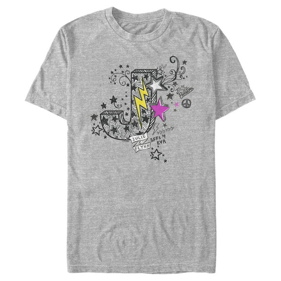 Men's Julie and the Phantoms BFFs 4 Eva Doodle  Graphic T-Shirt