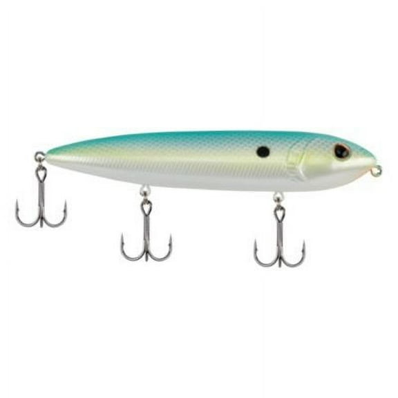 Berkley J-Walker 100 Topwater Fishing Lure, Perfect Ghost, 1/2 oz