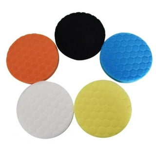 Buffing Sponge Pads , SPTA 5Pcs 6.5 Inch Face for 6 Inch 150mm Backing  Plate Compound , Cutting Polishing Pad Kit For Car Buffer Polisher  Compounding