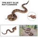 thumbnail image 5 of Serpiente de goma súper realista que ahuyenta a las aves. Serpiente falsa realista de TPR, adecuada para cobras de jardín, serpientes de cascabel, serpientes venenosas, etc., 5 of 5