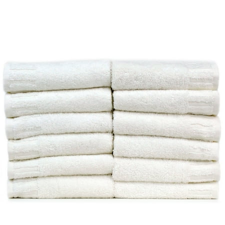 - BC BARE COTTON Luxury Hotel & Spa Towel 100% Turkish Cotton Washcloths - White - Piano - Set of 6