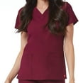 thumbnail image 2 of Red Panda Women's V-Neck Two Pocket Solid Scrub Top, 2 of 11