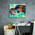thumbnail image 4 of Epic Graffiti 'Love as large as a whale' by Dean Russo, Canvas Wall Art, 24"x20", 4 of 8