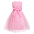 thumbnail image 2 of Jerrisapparel Robe de Bal en Tulle à Sequins pour Petites Filles (7 Rose), 2 of 4