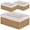 Natural, variant on Wicker Basket Set Of 3 Hand-woven Storbaskets For Organizing Seagrbwith Handles Small Toilet Paper Shelves Pantry (seagrass)