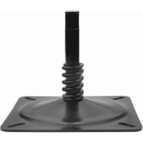 Boat Seat Base Pedestal Boat Seat Pin Mount Plated for 3/4″ Marine Pedestal Post, Zinc Plated Steel Swivel Mount Compatible for Marine Pontoon & Jon Boats, 1Pack