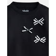 thumbnail image 2 of Wonder Nation Girls Double Top with Long Sleeves, Sizes 4-18 & Plus, 2 of 3