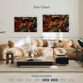 thumbnail image 4 of Elephant Stock Spicy Typography Wall Art - Horizontal Canvas Wall Art - Living Room Wall Decor - Food And Drink Canvas - Black And Brown Decor - 45" x 30", 4 of 8