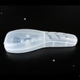 thumbnail image 2 of Lume Wear Transparent Travel Shaver Storage Case, Portable Zipper Razor Toiletry Bag for Gym Business Trip, Clear, 2 of 9