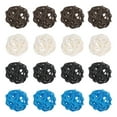 thumbnail image 1 of Uxcell 16-Pack Bolas de Ratán Tejidas 30mm/1.2 Pulgadas Bolas Decorativas de Ratán para Navidad Bodas Acción de Gracias Marrón, Blanco, Negro, Azul Oscuro, 1 of 6