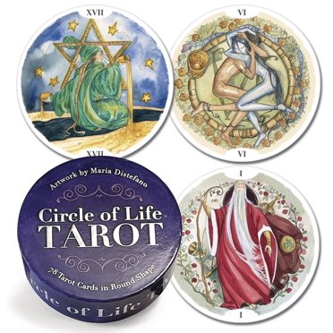 Mini Motherpeace Round Tarot Deck Walmart Com