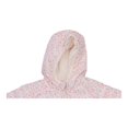 thumbnail image 3 of Chamarra George Niña 3X con Capucha Diseño de Flores y Cierre Rosa, 3 of 4