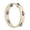 Wood Color, variant on opvise 8inch Kids Wooden Headless Tambourine Bell Metal Single Row Musical Instrument Wood Color
