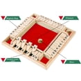 thumbnail image 3 of Juego de dados Shut The Box DC-BEAUTIFUL para adultos de 2 a 4 jugadores, 3 of 7