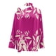 thumbnail image 4 of Pntutb, camisa informal para mujer, manga larga, cuello Halter, hombros descubiertos, blusa holgada con estampado de Polluer, tops Pntutb Pntutb-359, 4 of 5