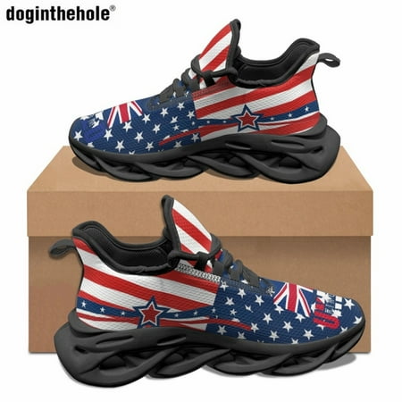 

Doginthehole Classic Fashion Women Sneakers Hot British Flag Art Design Print Casual Shoes Lace Up Outdoor Sports Running Shoes