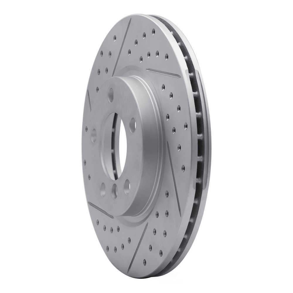 Dynamic Friction Company 830-32011L DFC Geoperformance Rotor - Drilled and Slotted