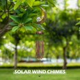 thumbnail image 2 of Carillón de viento Solar en movimiento Led Luna luz colgante impermeable al aire libre decorativo para jardín Patio cubierta JAMW Sencillez, 2 of 5